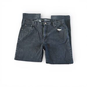 [Carhartt] Black Relaxed Fit Jeans